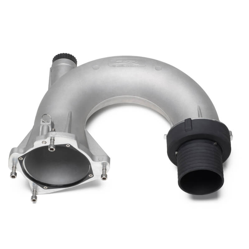 Dual swivel U pipe