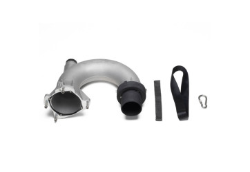 Dual swivel U pipe - (Hook, clamps,strap)