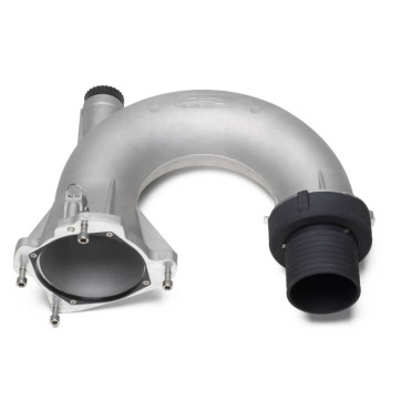 Dual swivel U pipe - (Hook, clamps,strap)